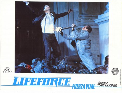 Bill Malin, Peter Firth - Lifeforce - Lobby Cards