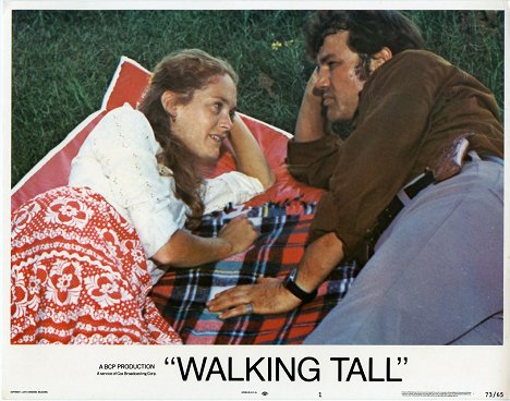 Elizabeth Hartman, Joe Don Baker - Walking Tall - Lobbykarten