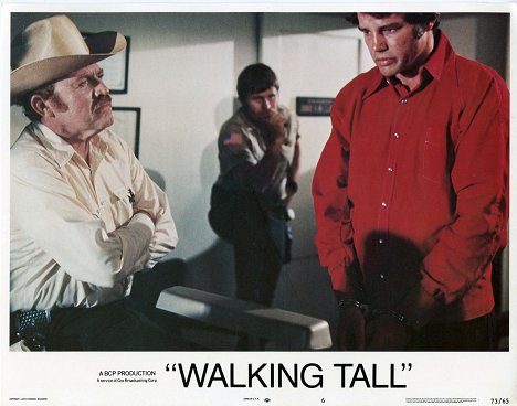 Gene Evans, Bruce Glover, Joe Don Baker - Walking Tall - Lobbykarten