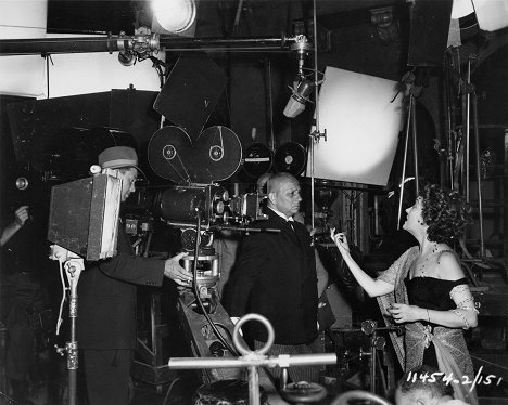 Erich von Stroheim, Gloria Swanson - Sunset Boulevard - Making of