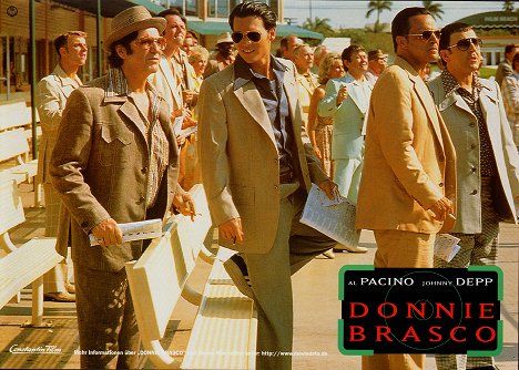Al Pacino, Johnny Depp, James Russo, Bruno Kirby - Krycí jméno Donnie Brasco - Fotosky