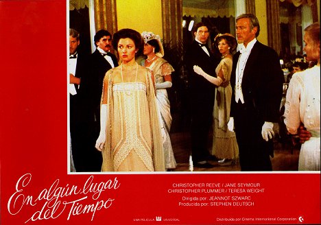 Jane Seymour, Christopher Plummer - Somewhere in Time - Lobbykaarten