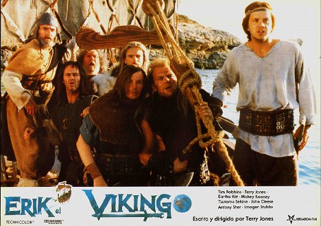Charles McKeown, Tim McInnerny, Freddie Jones, John Gordon Sinclair, Gary Cady, Richard Ridings, Tim Robbins - Erik, a viking - Vitrinfotók