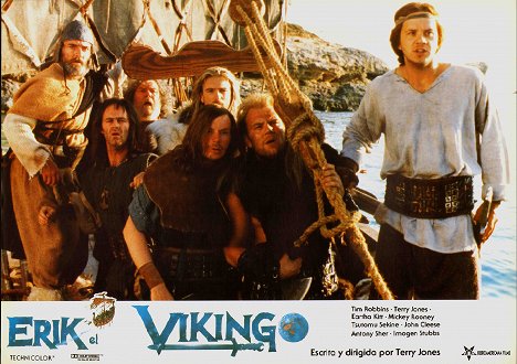 Charles McKeown, Tim McInnerny, Freddie Jones, John Gordon Sinclair, Gary Cady, Richard Ridings, Tim Robbins - Erik the Viking - Lobby karty