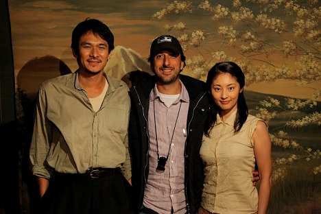 Tsuyoshi Ihara, Vicente Amorim, Takako Tokiwa - Corações Sujos - Tournage