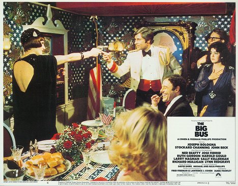 Lynn Redgrave, Joseph Bologna, Bob Dishy, Rene Auberjonois, Stockard Channing - Le Bus en folie - Cartes de lobby