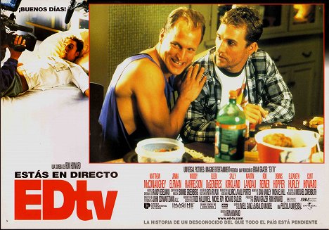 Woody Harrelson, Matthew McConaughey - Edtv - Lobby Cards