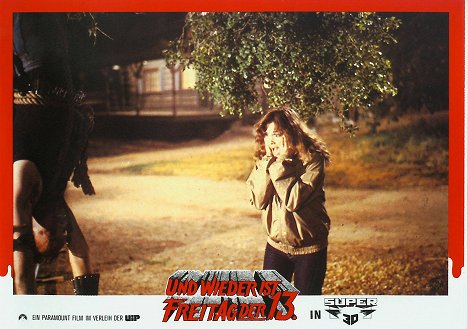 Kevin O'Brien, Dana Kimmell - Friday the 13th Part III - Lobby Cards