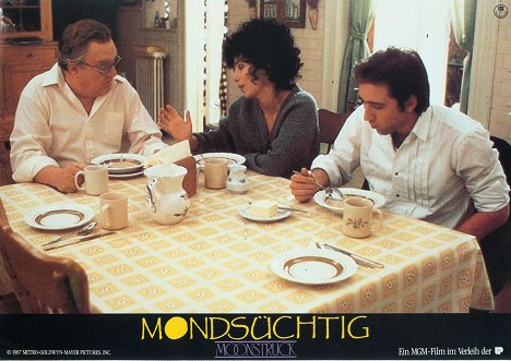 Vincent Gardenia, Cher, Nicolas Cage - Moonstruck - Lobby Cards