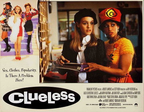 Alicia Silverstone, Stacey Dash - Clueless - Lobby Cards