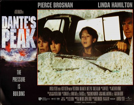 Linda Hamilton, Jamie Renée Smith, Jeremy Foley, Pierce Brosnan - Un pueblo llamado Dante's Peak - Fotocromos