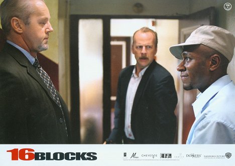 David Morse, Bruce Willis, Mos Def - 16 Blocks - Cartões lobby