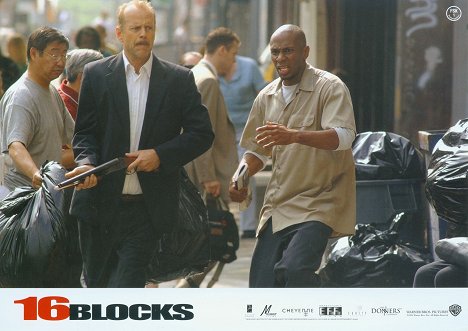 Bruce Willis, Mos Def - 16 blocs - Cartes de lobby