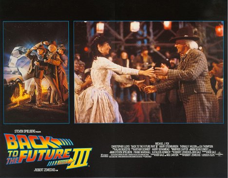 Mary Steenburgen, Christopher Lloyd - Back to the Future Part III - Lobbykaarten