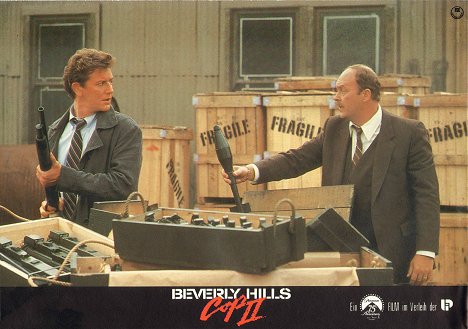Judge Reinhold, John Ashton - Le Flic de Beverly Hills 2 - Cartes de lobby