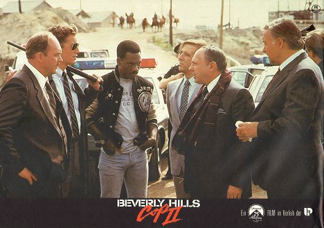 John Ashton, Judge Reinhold, Eddie Murphy - Beverly Hills Cop II - Lobbykarten
