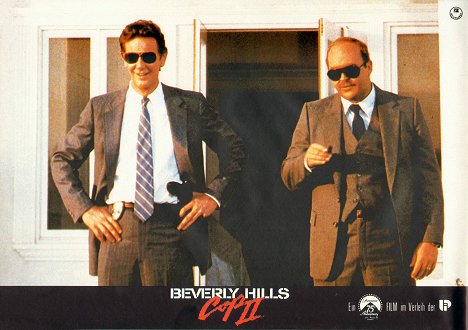 Judge Reinhold, John Ashton - Le Flic de Beverly Hills 2 - Cartes de lobby