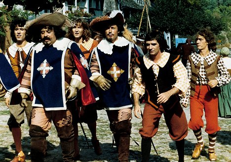 Jean-Guy Fechner, Gib Grossac, Gérard Filippelli, Yvan Tanguy, Gérard Rinaldi, Jean Sarrus - Die tollen Charlots 2 - Hilfe, mein Degen klemmt - Filmfotos