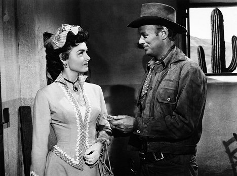 Donna Reed, Richard Widmark - Backlash - Filmfotók