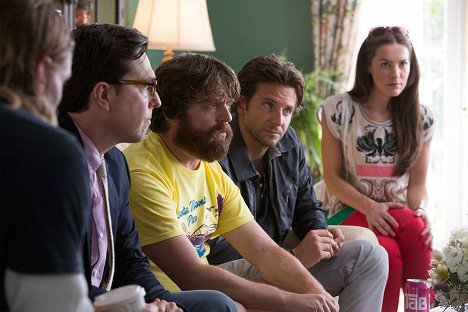 Ed Helms, Zach Galifianakis, Bradley Cooper, Sasha Barrese - Pařba na třetí - Z filmu