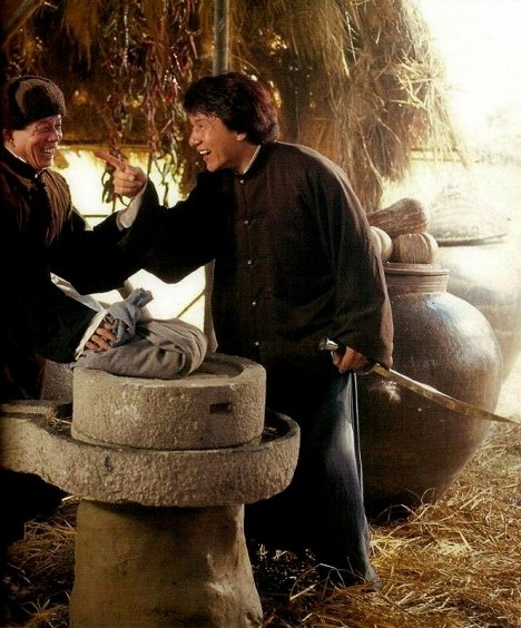 Chia-Liang Liu, Jackie Chan - Legenda o opilém Mistrovi - Z natáčení