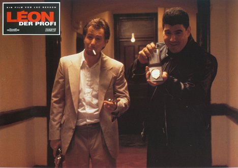 Gary Oldman, Peter Appel - Léon: The Professional - Lobby Cards