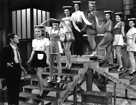 Paul Kelly, Lana Turner, Judy Garland - Las chicas de Ziegfeld - De la película