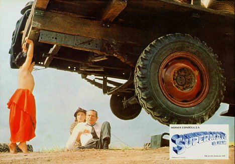 Phyllis Thaxter, Glenn Ford - Superman - Lobby karty