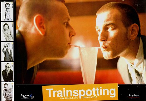 Ewen Bremner, Ewan McGregor - Trainspotting - Cartes de lobby