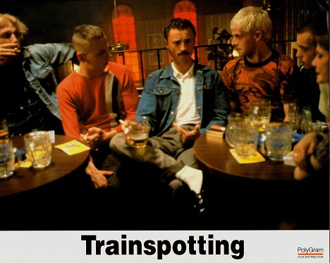 Kevin McKidd, Ewen Bremner, Robert Carlyle, Jonny Lee Miller - Trainspotting - Lobbykaarten
