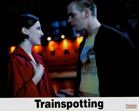 Kelly Macdonald, Ewan McGregor - Trainspotting - Vitrinfotók
