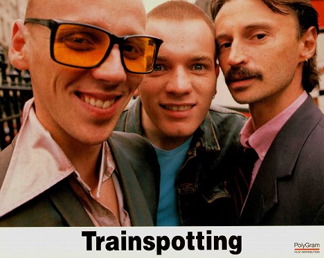 Ewen Bremner, Ewan McGregor, Robert Carlyle - Trainspotting - Lobby Cards