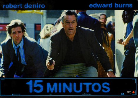 Edward Burns, Robert De Niro - 15 Minutes - Cartes de lobby