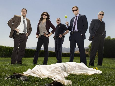 Donal Logue, Sarah Shahi, Brent Sexton, Damian Lewis, Adam Arkin - Life - Werbefoto