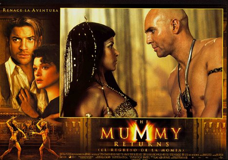 Patricia Velasquez, Arnold Vosloo - The Mummy Returns - Lobby Cards