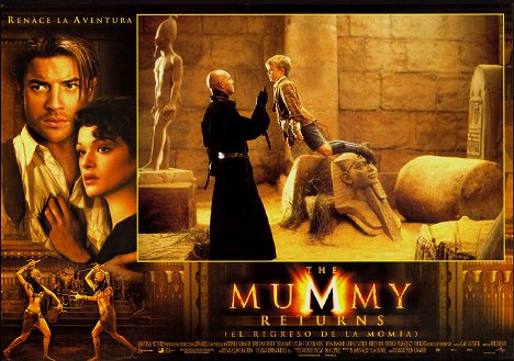 Arnold Vosloo, Freddie Boath - The Mummy Returns - Lobby Cards