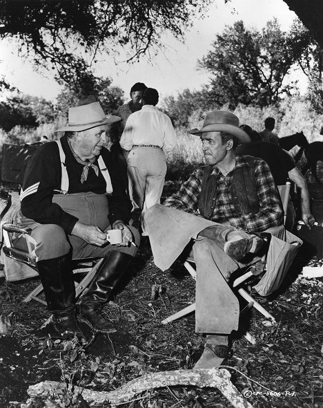 Andy Devine, James Stewart - Two Rode Together - Making of