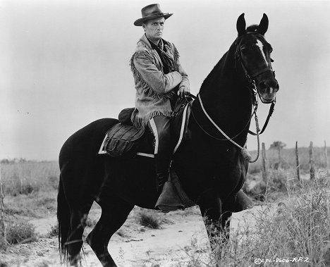 Richard Widmark - Two Rode Together - De filmagens
