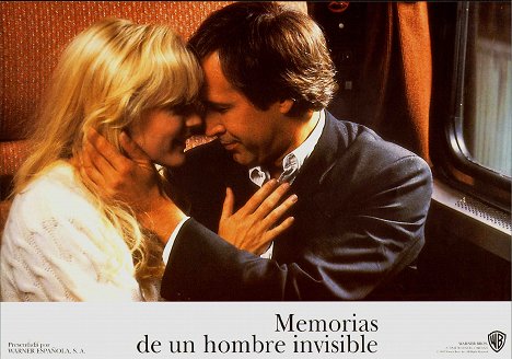 Daryl Hannah, Chevy Chase - Memoirs of an Invisible Man - Cartões lobby