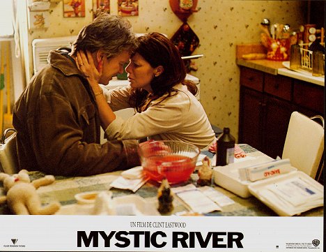 Tim Robbins, Marcia Gay Harden - Mystic River - Lobbykarten