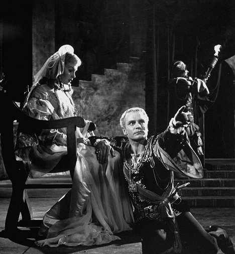 Jean Simmons, Laurence Olivier - Hamlet - Filmfotos