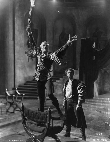 Laurence Olivier, Norman Wooland - Hamlet - Filmfotos