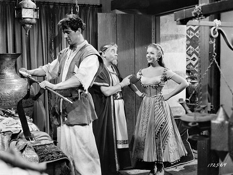 Rock Hudson, Piper Laurie - The Golden Blade - Z filmu