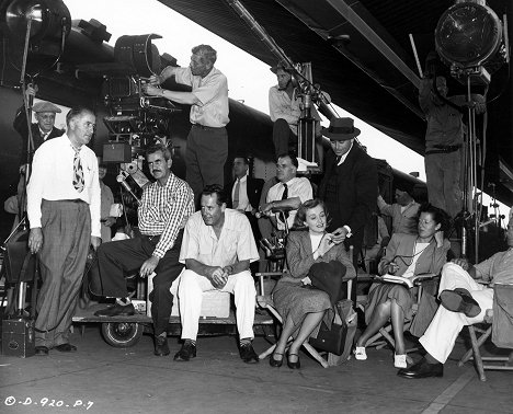 Nina Foch, Glenn Ford - Le Maître du gang - Tournage