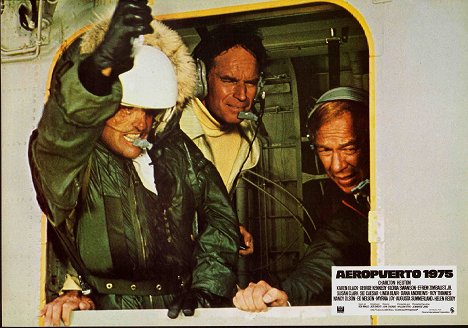 Ed Nelson, Charlton Heston, George Kennedy - Letisko 1975 - Fotosky