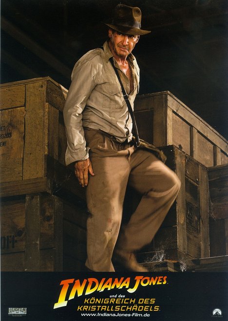 Harrison Ford - Indiana Jones and the Kingdom of the Crystal Skull - Lobbykaarten