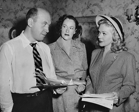 Otto Preminger, Anne Revere, Alice Faye - Fallen Angel - De filmagens