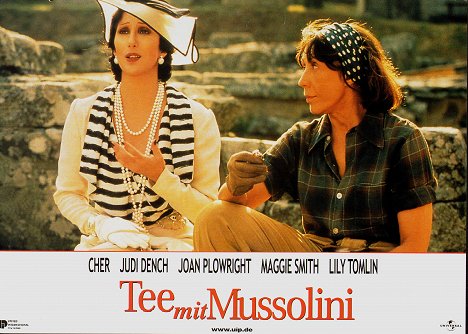 Cher, Lily Tomlin - Tea with Mussolini - Lobby Cards