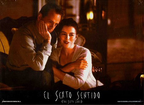 Bruce Willis, Olivia Williams - The Sixth Sense - Lobbykaarten