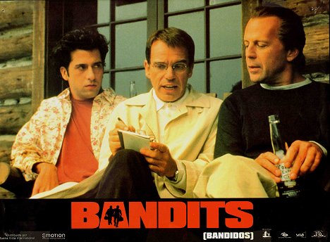 Troy Garity, Billy Bob Thornton, Bruce Willis - Bandits - Cartes de lobby